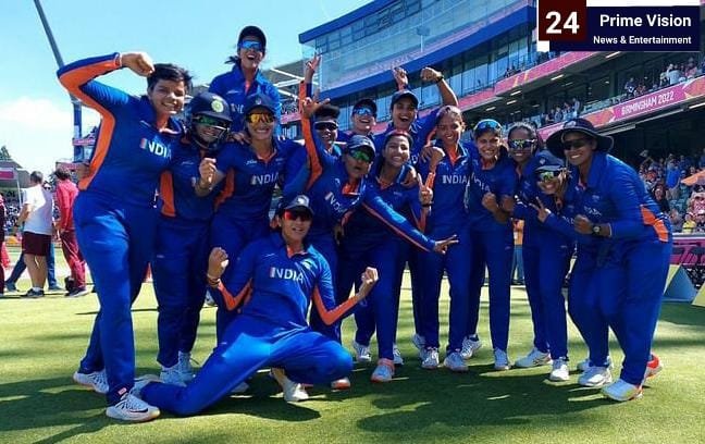 24 Prime Vision News & Entertainment | भारतीय महिलांनी क्रिकेटमध्ये सुवर्णपदक जिंकले.केला...