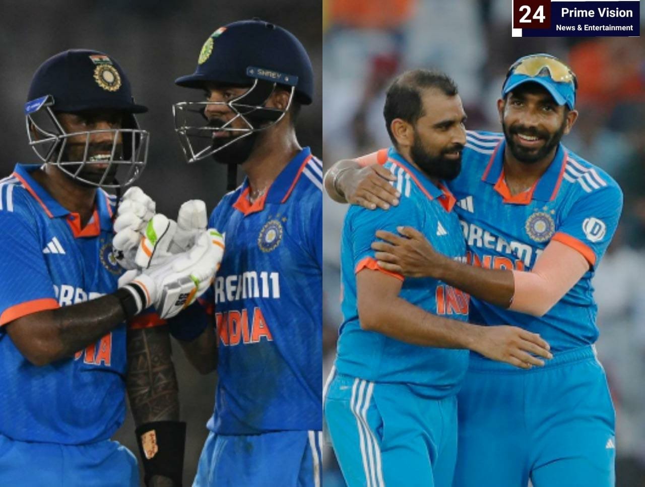24 Prime Vision News & Entertainment | 27 वर्षांनी मोहालीत भारताचा विजय; सूर्या-शमी-गिल आणि...