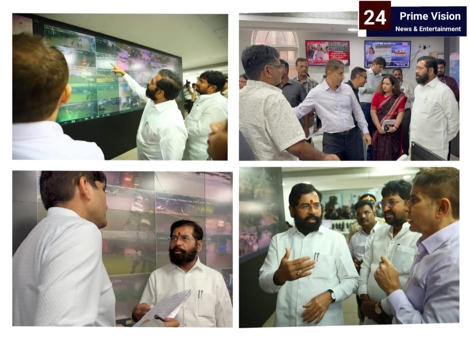 24 Prime Vision News & Entertainment | मुंबईत झालेल्या मुसळधार पावसाच्या पार्श्वभूमीवर...