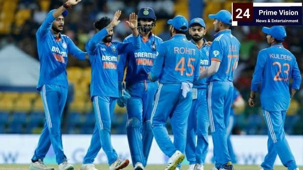 24 Prime Vision News & Entertainment | श्रीलंकेला 41 धावांनी हरवत भारताने गाठली अंतिम फेरी   ...